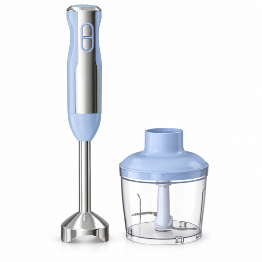 Skyline VTL-4060 SS hand blender and chopper with white background