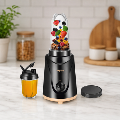 Skyline VTL-4455 Nutri Mix Pro with sipper on kitchen countertop