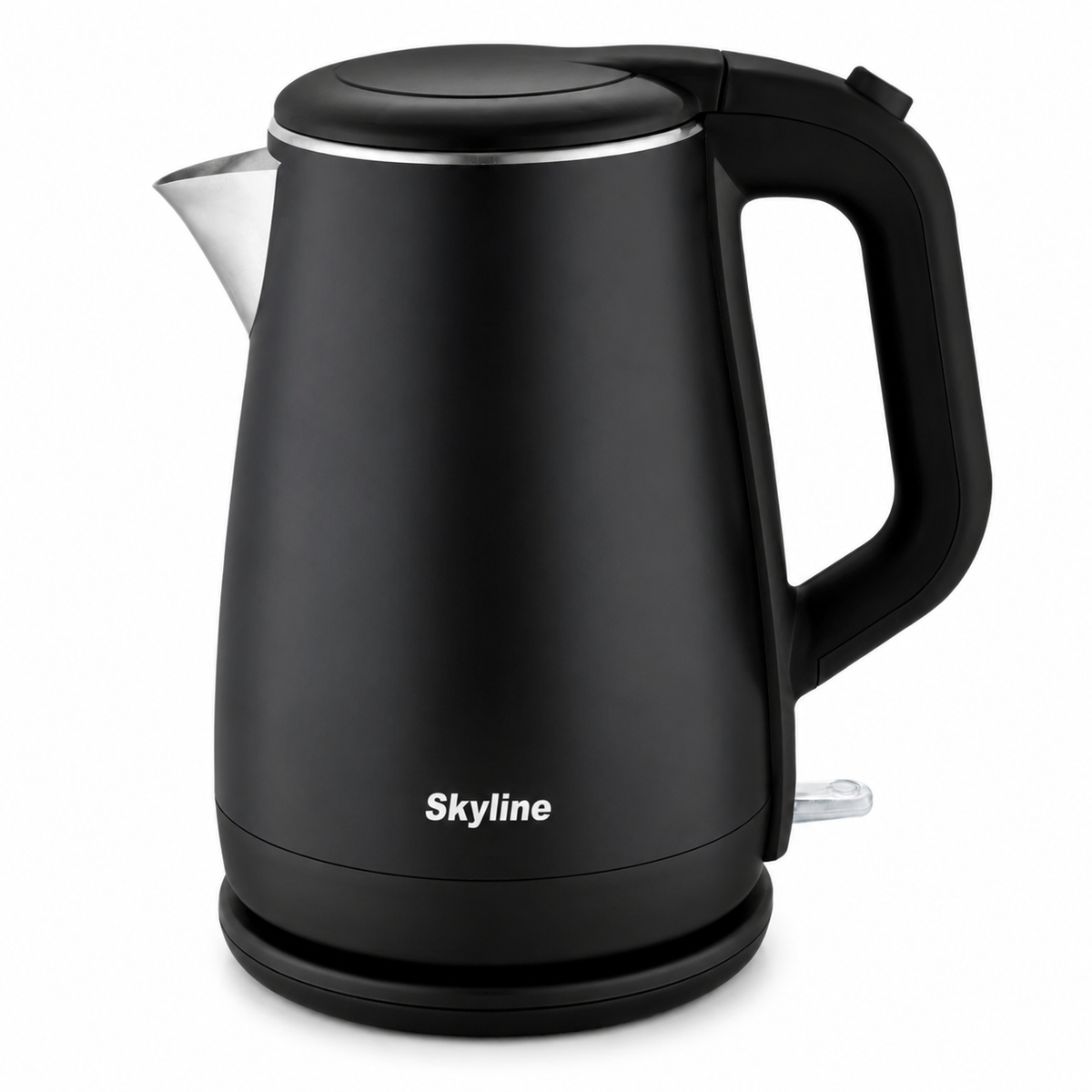 Skyline VTL-5016 black double wall electric kettle hero view
