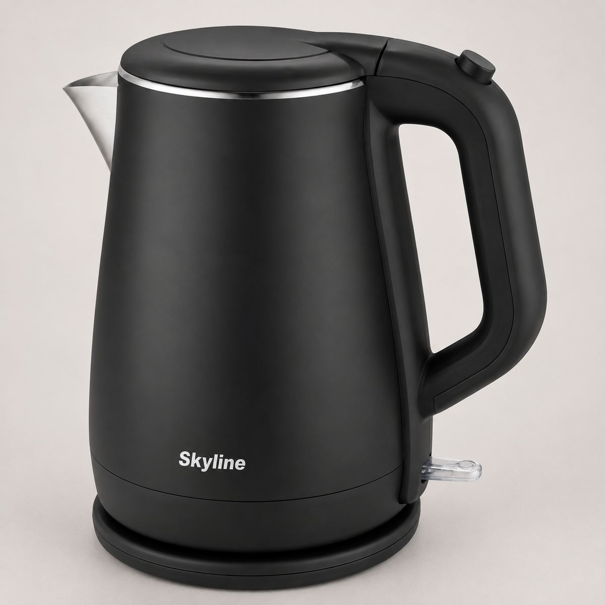 Skyline VTL-5016 electric kettle handle and switch studio angle