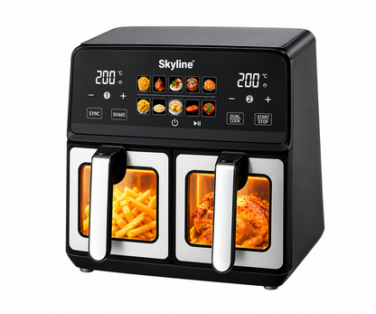 Skyline Digital Dual Basket Air Fryer VTL-5119 10L