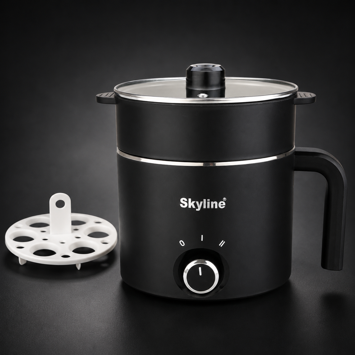 Skyline VTL-9091 black multi kettle premium dark studio view
