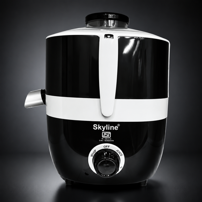 Skyline VTL-9900 juice extractor premium dark studio view