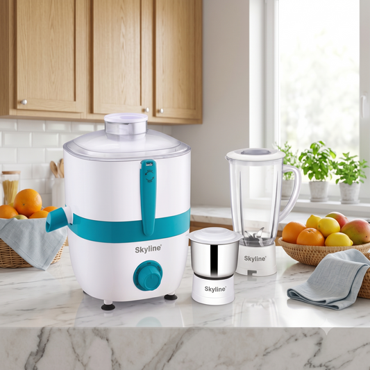 Powerful 550W Juicer Mixer Grinder - Blend, Mix, and Juice with Ease